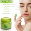 LAIKOU Matcha Mud Mask -Deep Cleaning Moisturizing Oil-Control Acne Treatment Blackhead Remover Pore Cleanser- 85g - Image 2