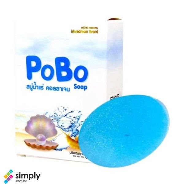 Pobo Mineral Collagen Soap Gentle Cleansing Brightening Soap