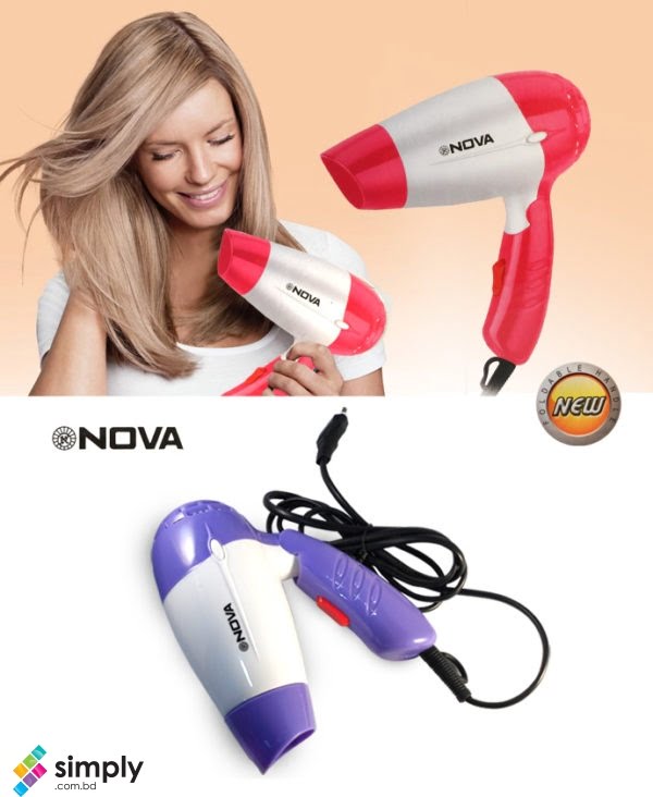 Professional Foldable Hair Dryer NV-1290 - Image 2