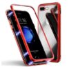 OnePlus 7T Original Cases Slim Tempered Glass Cover 2 in 1 Aluminum Frame Magnet Adsorption Shell - Image 2