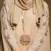 Wild Rose Cape Gown-Light Pink