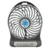 3 Speed Portable Mini Fan Usb Safe Rechargeable Li Battery - 001 - Multi Color Gng