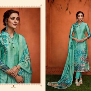 Belliza Premium Nargis Unstitched 3 Pcs - 355-003 - Unc