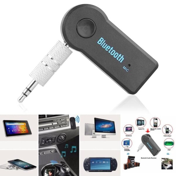 Car Universal Bluetooth Music Receiver And Mp3 Player - Black