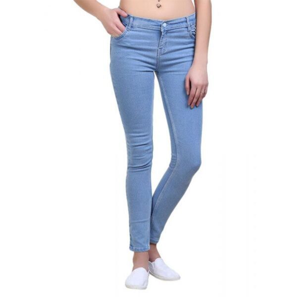 Ladies Denim Full Pant