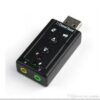 Usb Sound Card Black