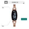 SKMEI Sports Fashion Waterproof Digital Watch For Women 1588 Silver - Image 5