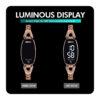 SKMEI Sports Fashion Waterproof Digital Watch For Women 1588 Silver - Image 7